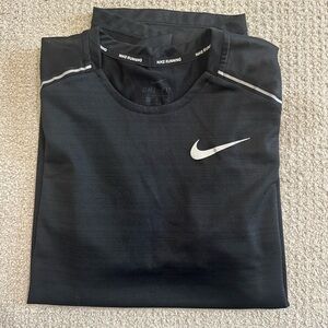 Nike running black tee
